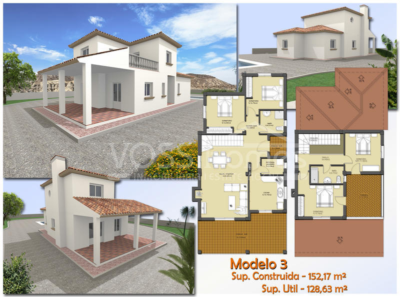 VH1544: Villa - Off Plan for Sale in Huércal-Overa Villages