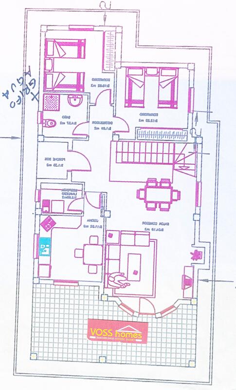 Voss Homes VH2014 Floor Plan Down