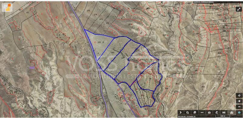 VH2080: Rustikales Land zu verkaufen im Huércal-Overa Landschaft