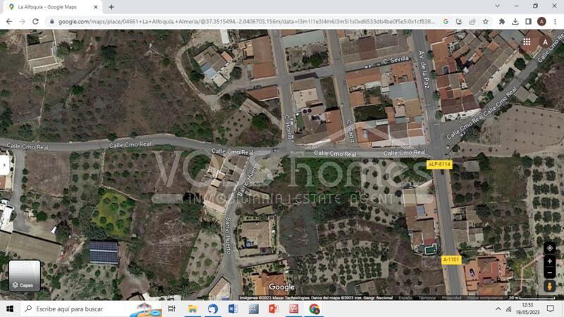 VH2184: Parcela 2 , Urban Land for Sale in La Alfoquia, Almería