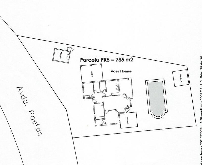 VH2304 Plot Plan Voss Homes