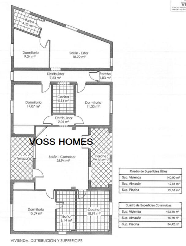 VH2317: Villa zu verkaufen im Arboleas Bereich