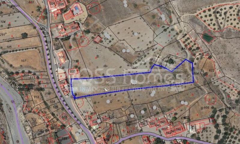 VH2340: Land Vallés, Rustikales Land zu verkaufen im Los Llanos (Taberno), Almería