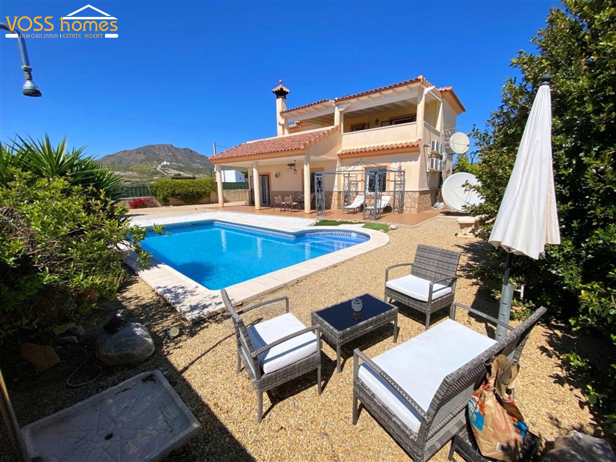 Villa Mountain View im Zurgena, Almería