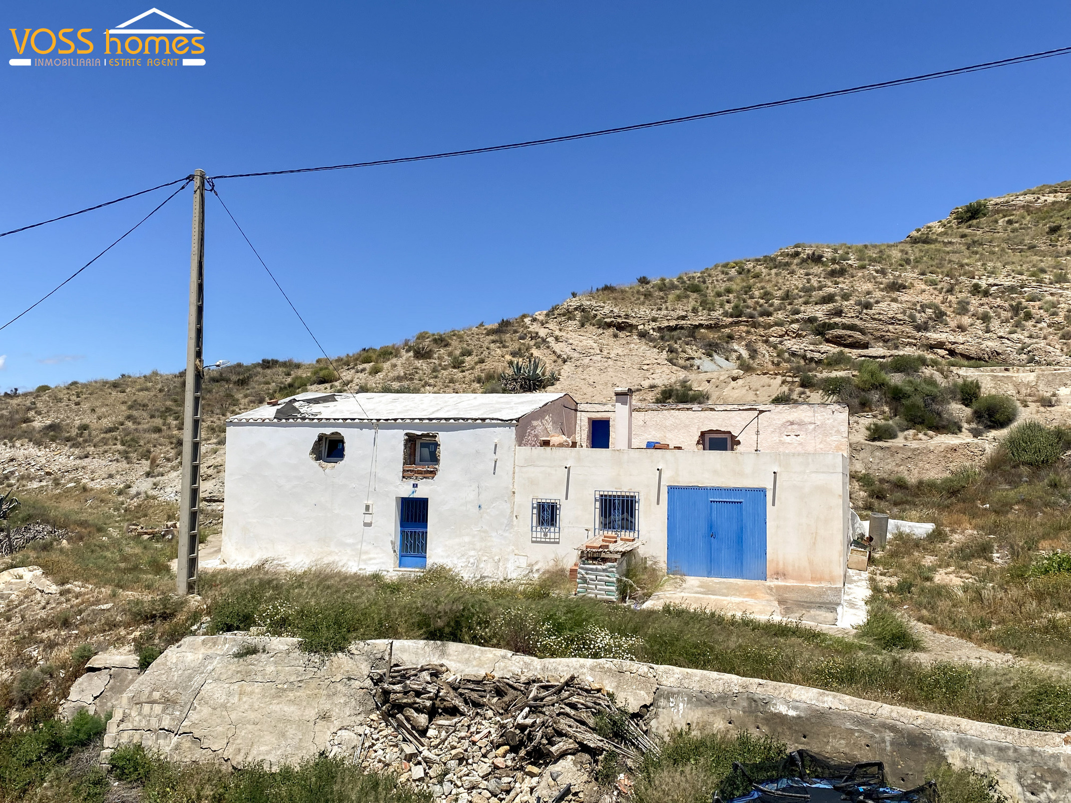 Cortijo Azul en Taberno, Almería